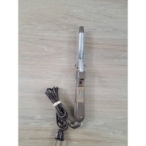 Vintage Vidal Sassoon Hair Styling 16 Watt Curling Iron Model VS-101 Brown